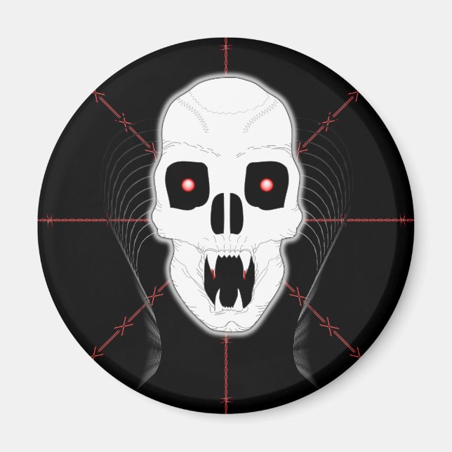 Skull Magnet (Framsidan)
