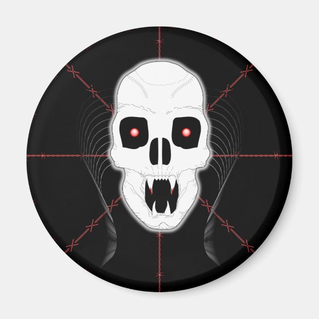 Skull Magnet (Framsidan)