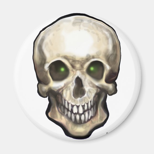 Skull Magnet (Framsidan)
