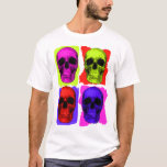 Skull Mania T-shirt<br><div class="desc">Skull Mania! Pop konst bara i döskallar!</div>