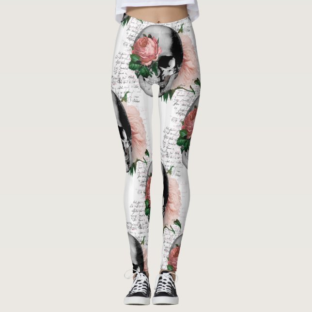 Skull med baljväxter från ro leggings (Framsida)