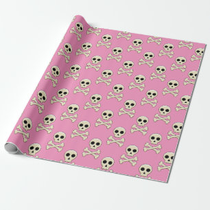 Skull med ben presentpapper