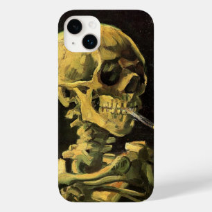 Skull med Burning Cigarette av Vincent van Gogh