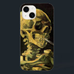 Skull med Burning Cigarette av Vincent van Gogh<br><div class="desc">Skull med Burning Cigarette av Vincent van Gogh är en vintage bra konst post impressionism fortfarande livmålning. En porträtt av humant skelettrökning. Underbar använda för antirökprodukter. Rökning av dödor på 1 000-talet varje år hjälper någon att sluta röka idag. Underbar image för Halloween eller Día de los Muertos, Day of...</div>
