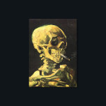 Skull med Burning Cigarette av Vincent van Gogh Canvastryck<br><div class="desc">Skull med Burning Cigarette av Vincent van Gogh är en vintage bra konst post impressionism fortfarande livmålning. En porträtt av humant skelettrökning. Underbar använda för antirökprodukter. Rökning av dödor på 1 000-talet varje år hjälper någon att sluta röka idag. Underbar image för Halloween eller Día de los Muertos, Day of...</div>