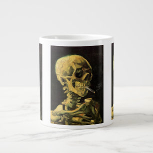 Skull med Burning Cigarette av Vincent van Gogh Jumbo Mugg