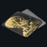 Skull med Burning Cigarette av Vincent van Gogh Laptop Sleeve<br><div class="desc">Skull med Burning Cigarette av Vincent van Gogh är en vintage bra konst post impressionism fortfarande livmålning. En porträtt av humant skelettrökning. Underbar använda för antirökprodukter. Rökning av dödor på 1 000-talet varje år hjälper någon att sluta röka idag. Underbar image för Halloween eller Día de los Muertos, Day of...</div>