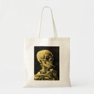 Skull med Burning Cigarette av Vincent van Gogh Tygkasse