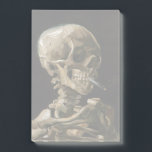 Skull med Burning Cigarette Vincent van Gogh Art Post-it Block<br><div class="desc">Vincent van Gogh (holländska, 1853-1890) Skull på en Skeleton med Burning Cigarette, 1885-86, Oil on canvas Unframed: 32 cm × 24, 5 cm (13 x 9, 6 tum) Tidigt arbete av Vincent van Gogh. Denna lilla målning är en del av den permanenta samlingen av Van Gogh-museet i Amsterdam. Det var...</div>
