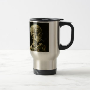 Skull med Cigarette av Van Gogh Resemugg