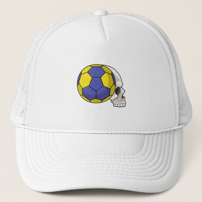 Skull med handbollsport keps (Framsida)