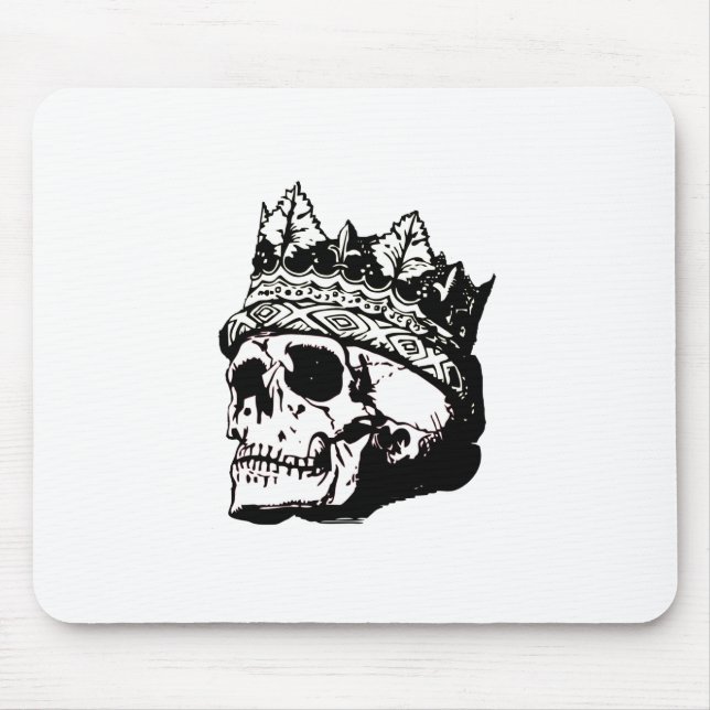 Skull med Krona Musmatta (Framsidan)