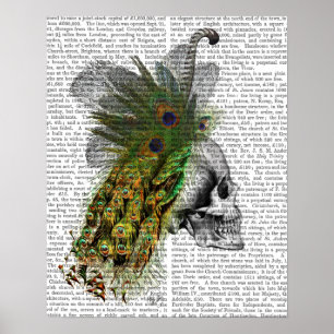 Skull med ludd poster