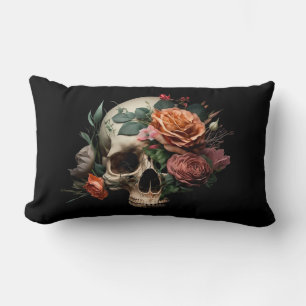 Skull med Ro avlång Cushion Pillow Lumbarkudde