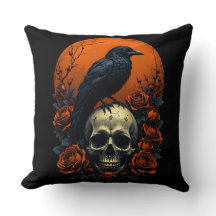 Skull med Ro & Kråka gotisk sötskjorta