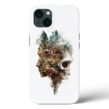 Skull med Truckerkepsen Wildlife Design