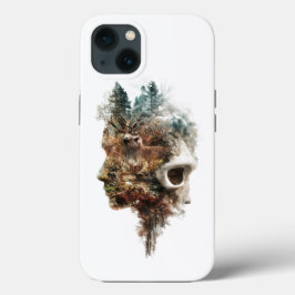 Skull med Truckerkepsen Wildlife Design