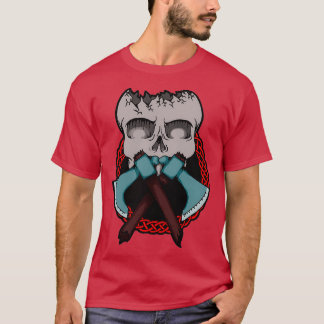 Skull medAxes T Shirt