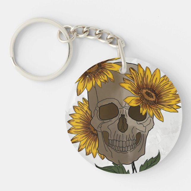 Skull Meets Sunflower  (Framsidan)