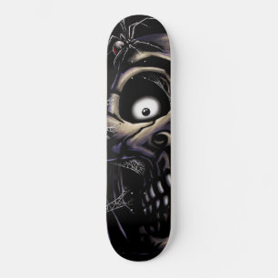 Skull Mini Skateboard Bräda 18,5 Cm
