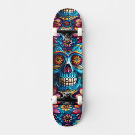 Skull Mini Skateboard Bräda 18,5 Cm