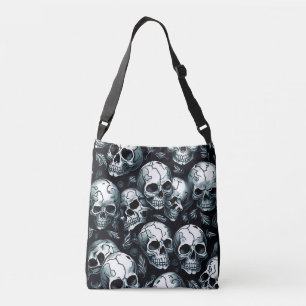 Skull Mönster Axelväska