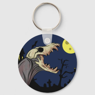 Skull Monster Nyckelring