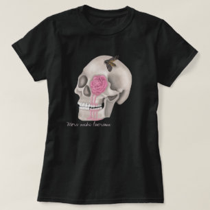 Skull - mors mihi lucrum t shirt