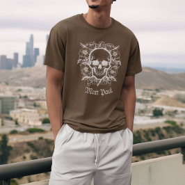 Skull Moth T Shirt