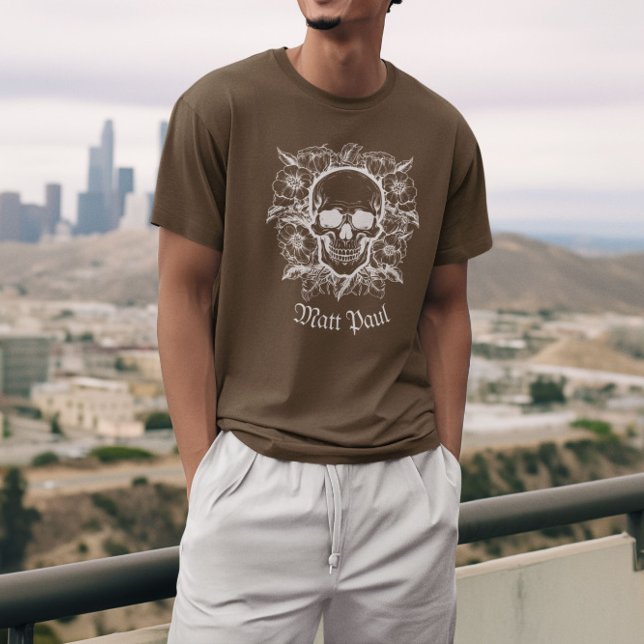 Skull Moth T Shirt (Skapare uppladdad)