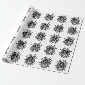 Skull Motorcycle Presentpapper