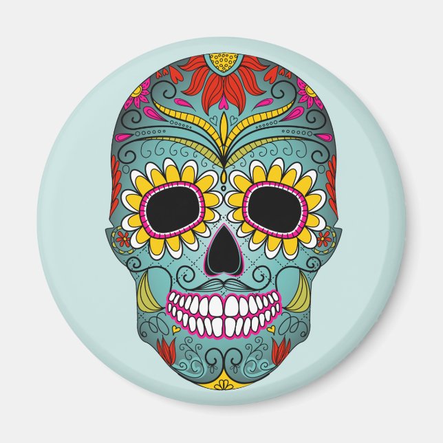 Skull/Muerte Magnet (Framsidan)