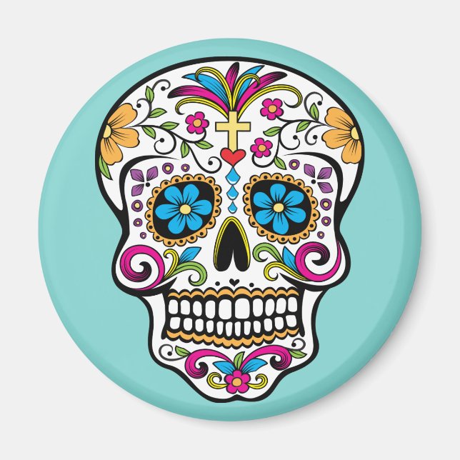Skull/Muerte Magnet (Framsidan)