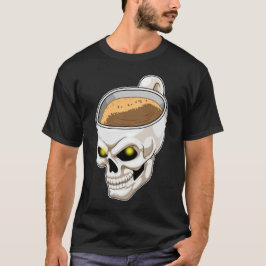 Skull Mugg-kaffe T Shirt