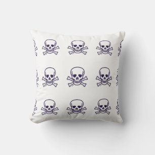 Skull n Bones dekorativ kudde