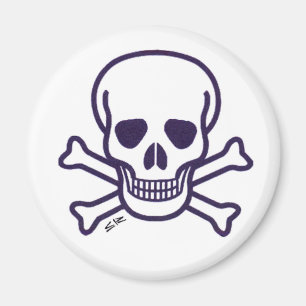 Skull n Bones magnet