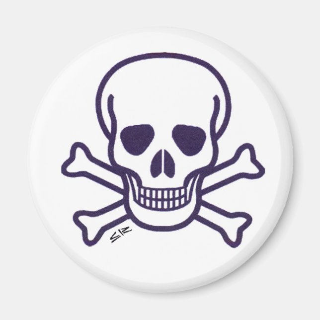Skull n Bones magnet (Framsidan)