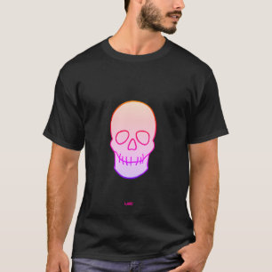 Skull - neonglöd t shirt