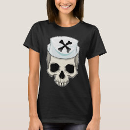 Skull Nurse T Shirt