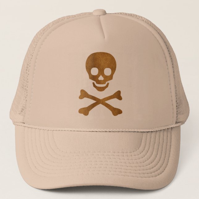 Skull och ben keps (Framsida)