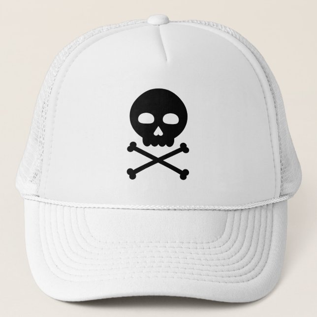 Skull och ben keps (Framsida)