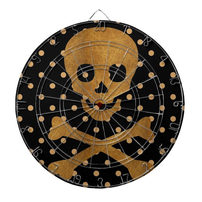 Skull och ben piltavla (Framsidan)