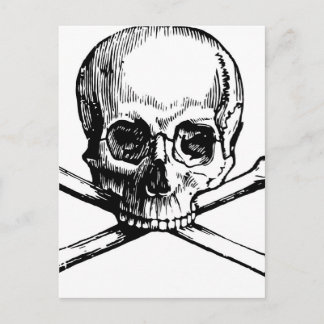 Skull och ben vykort
