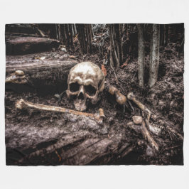 SKULL OCH BONES FLEECEFILT