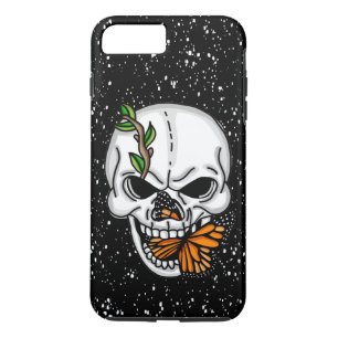 Skull och Butterfly Digital Art