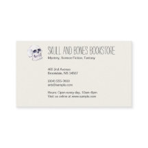 Skull och Crossbone Ivory White