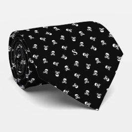 Skull och Crossbone Monogrammed Halloween Slips