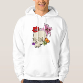 Skull och Flora Hoodie