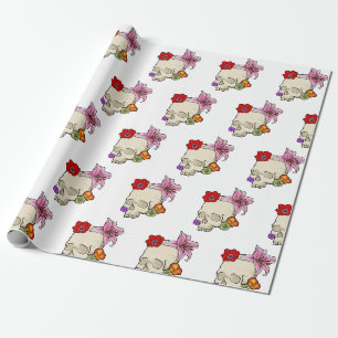 Skull och Flora Presentpapper