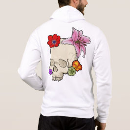 Skull och Flora T Shirt